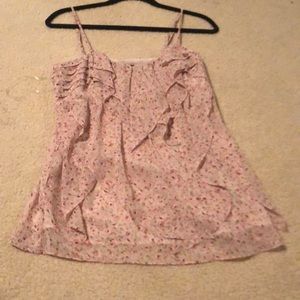 Pink rose blouse